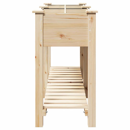 Have Blomsterkrukke Beige 161,5 x 45 x 76,5 cm Massivt Fyrretræ