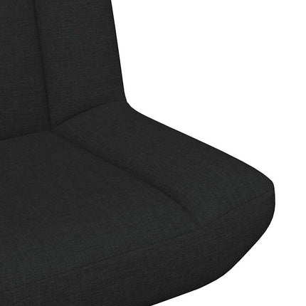 Drejestol Sort 63 x 75 x 76 cm Stof