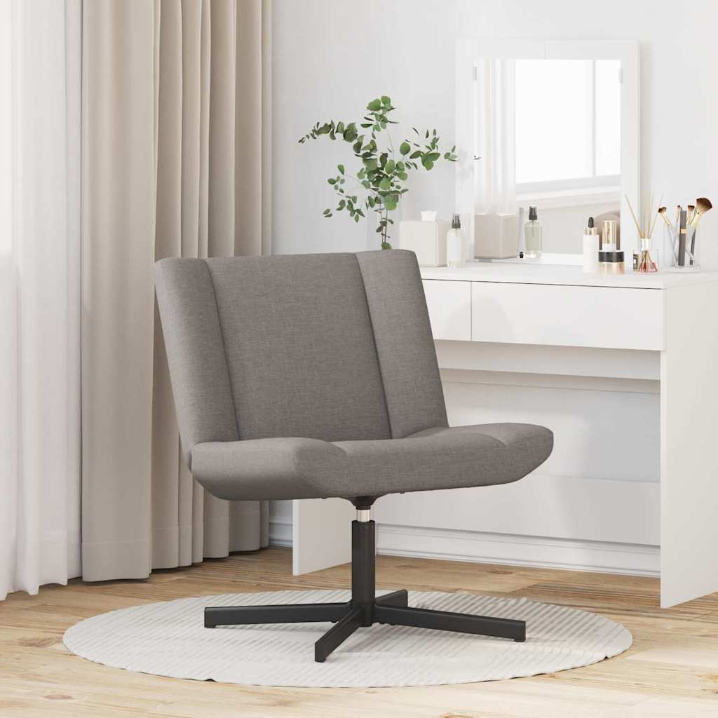 Drejestol Gråbrun 63 x 75 x 76 cm Stof