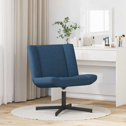 Drejestol Blå 63 x 75 x 76 cm Stof