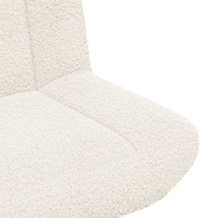 Drejestol Creme 63 x 75 x 76 cm Fårskind