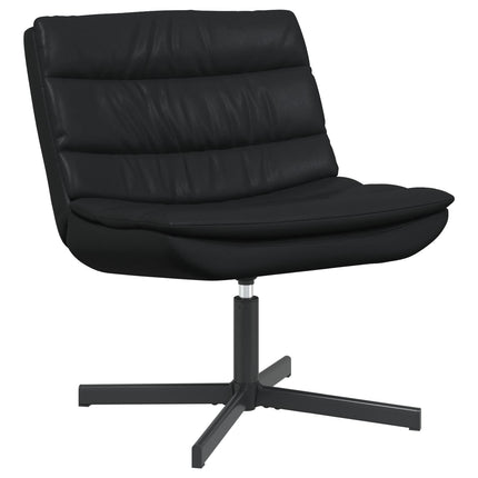 Drejestol Sort 63 x 75 x 76 cm Skinnende PU