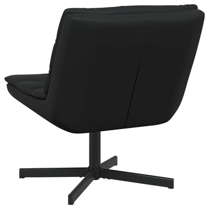 Drejestol Sort 63 x 75 x 76 cm Skinnende PU