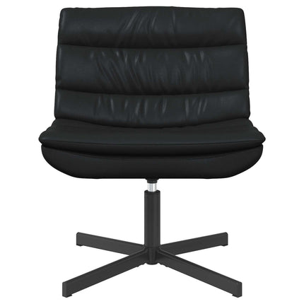 Drejestol Sort 63 x 75 x 76 cm Skinnende PU