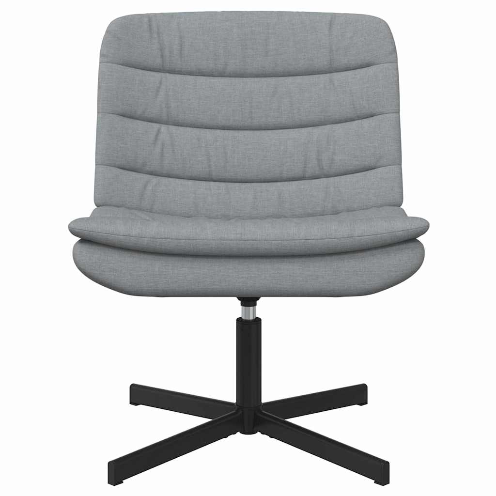 Drejestol Lysegrå 63 x 75 x 76 cm Stof