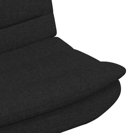 Drejestol Sort 63 x 75 x 76 cm Stof
