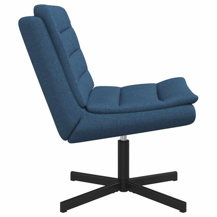 Drejestol Blå 63 x 75 x 76 cm Stof