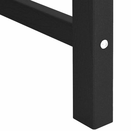 Have Stol 6 pcs Sort 65,5 x 59 x 88 cm Polyethylen