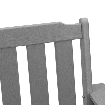 Have Stol 6 pcs Lysegrå 65,5 x 59 x 88 cm Polyethylen