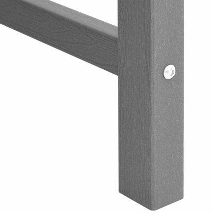Have Stol 6 pcs Lysegrå 65,5 x 59 x 88 cm Polyethylen