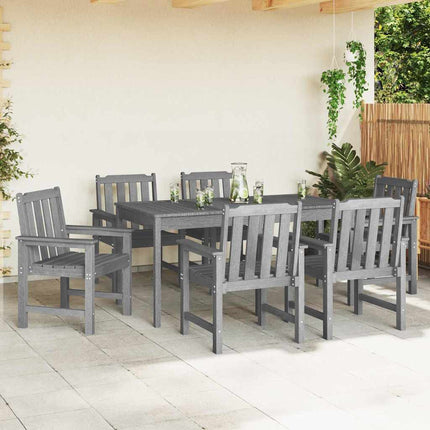 Have Stol 6 pcs Lysegrå 65,5 x 59 x 88 cm Polyethylen