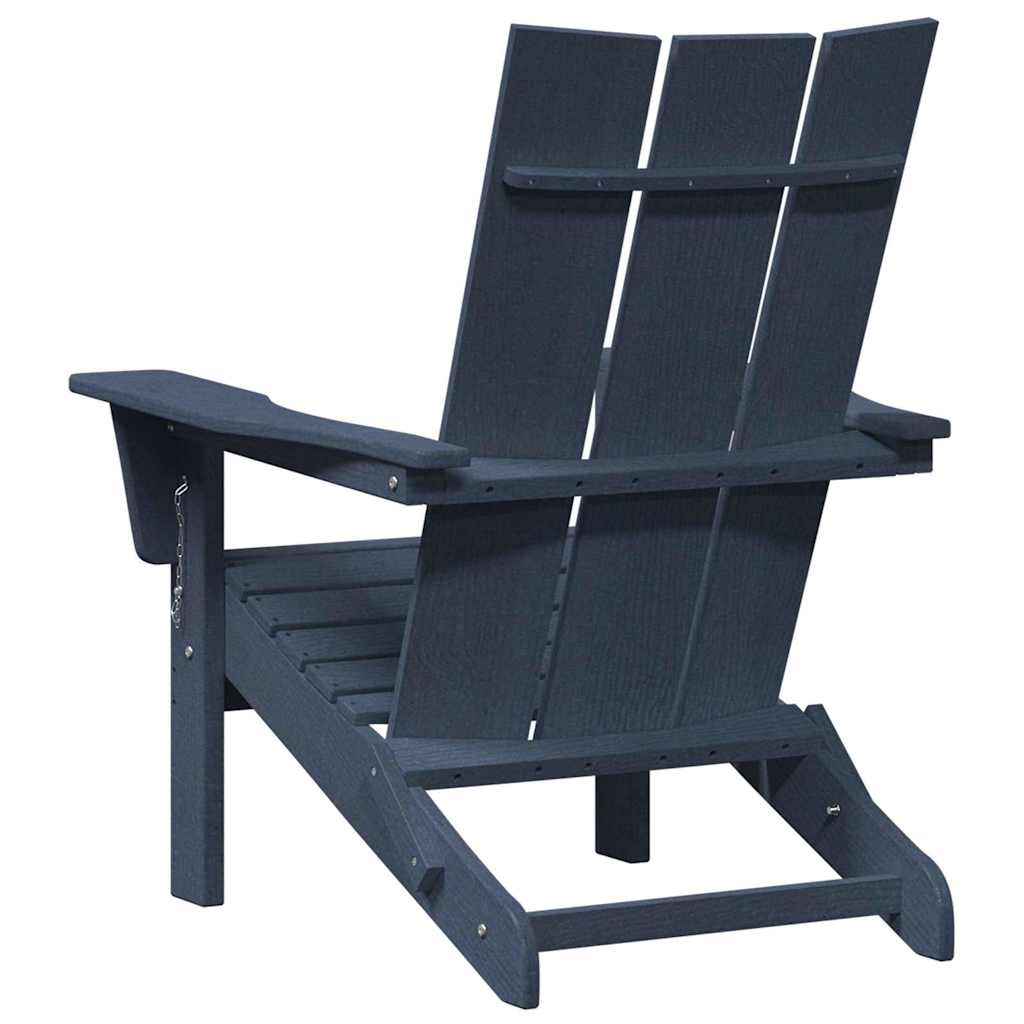 Have Stol 2 pcs Marineblå 80.5 x 74.5 x 92 cm Polyethylen
