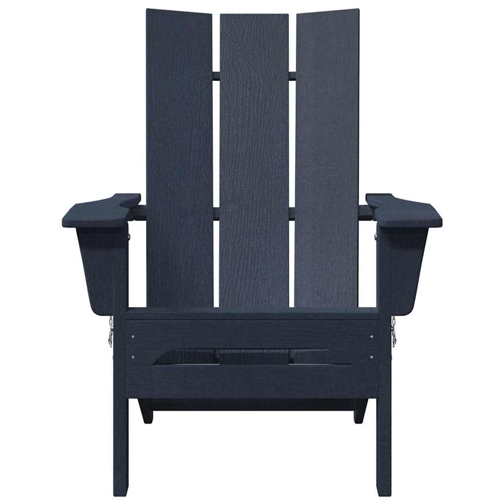 Have Stol 2 pcs Marineblå 80.5 x 74.5 x 92 cm Polyethylen