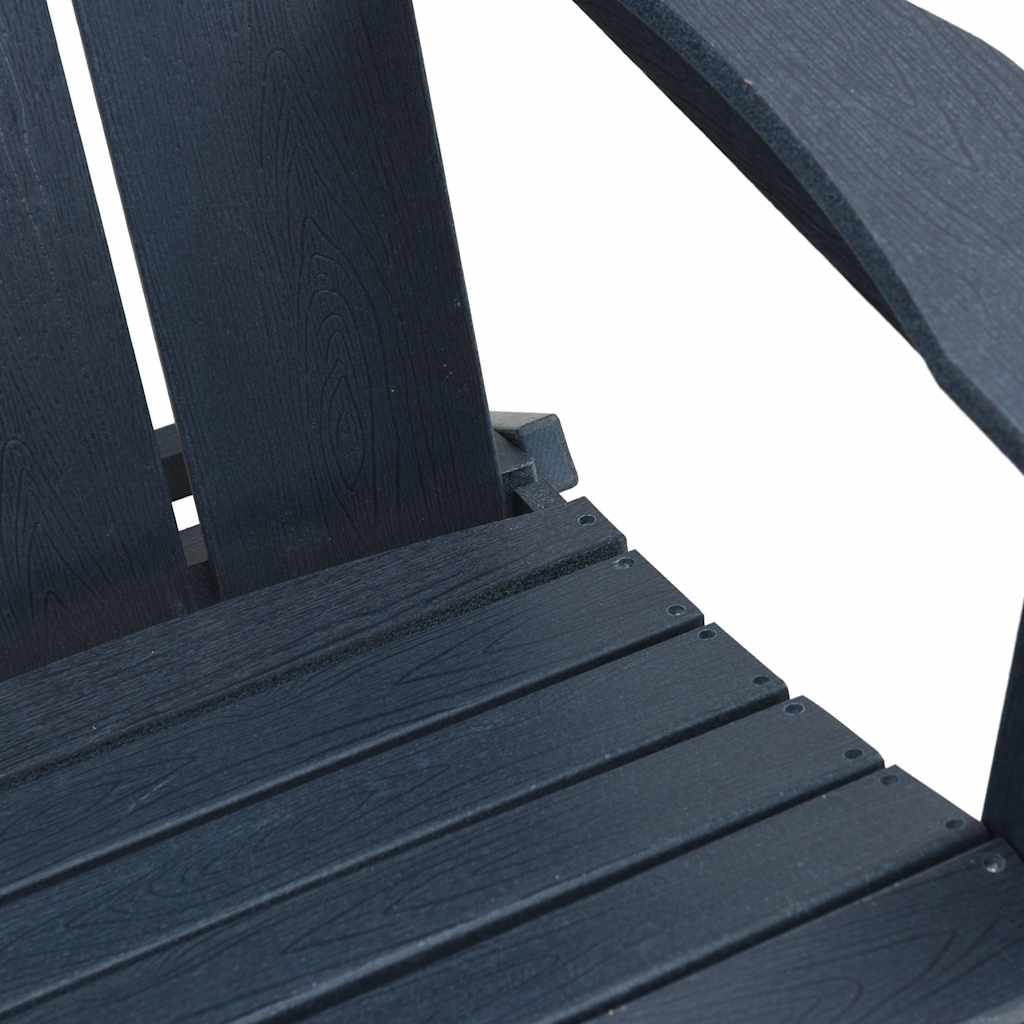 Have Stol 3 pcs Marineblå 80.5 x 74.5 x 92 cm Polyethylen