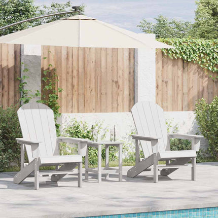 Have Stol 2 pcs Hvid 82 x 74 x 92 cm Polyethylen