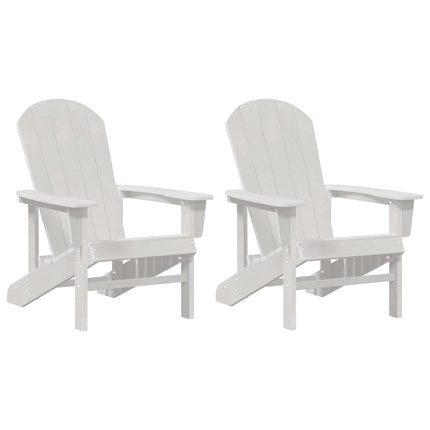 Have Stol 2 pcs Hvid 82 x 74 x 92 cm Polyethylen