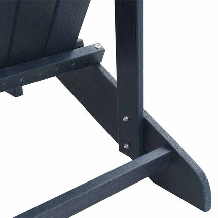 Have Stol 3 stk. Marineblå Polyethylen