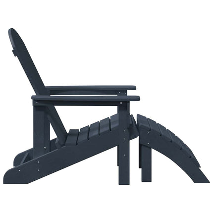 Have Stol 2 pcs Marineblå 83 x 74 x 92 cm Polyethylen