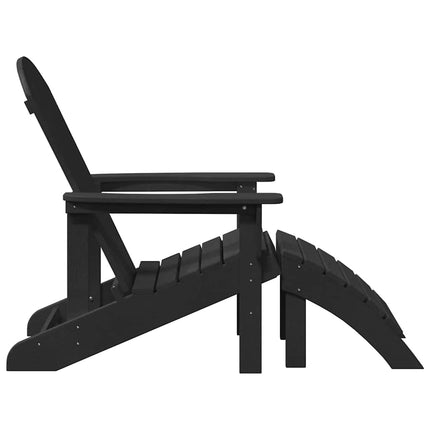 Have Stol 2 pcs Sort 83 x 74 x 92 cm Polyethylen