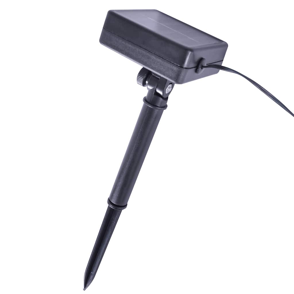 Kunstige buksbomkugler med LED-lys 2 stk Grøn 27 cm