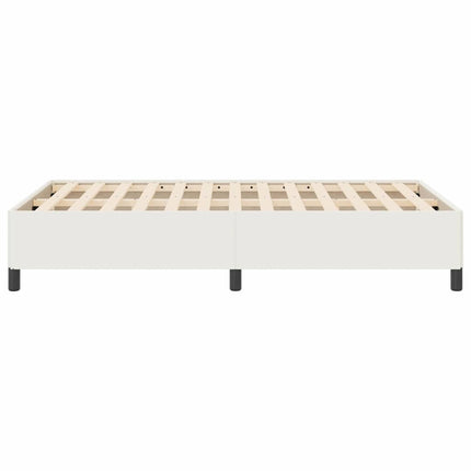 Box spring seng Cremefarvet 120 x 200 cm Velourstof