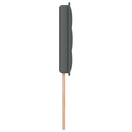 Hovedgærde Mørkegrå 80 cm Stof