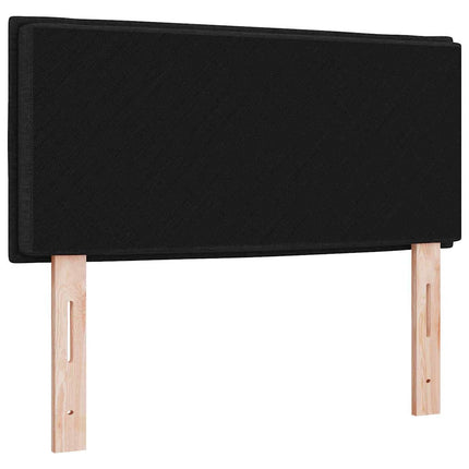 Hovedgærde Sort 90 cm Stof