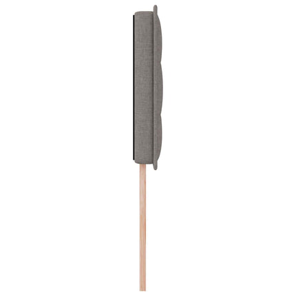 Hovedgærde Gråbrun 90 cm Stof