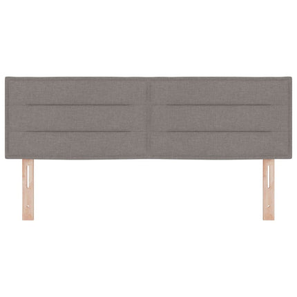 Hovedgærde Gråbrun 144 cm Stof