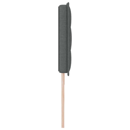 Hovedgærde Mørkegrå 180 cm Stof