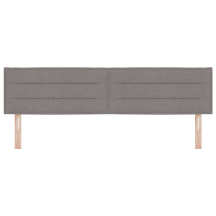 Hovedgærde Gråbrun 180 cm Stof