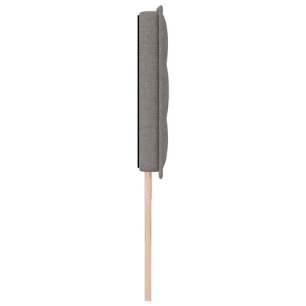 Hovedgærde Gråbrun 180 cm Stof