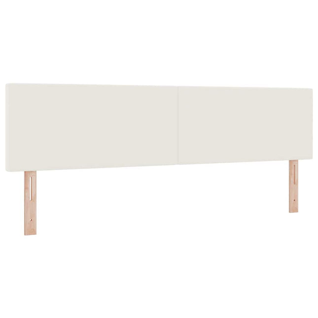 Hovedgærde Creme 180 cm Velourstof