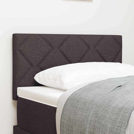 Hovedgærde Mørk Brun 80 cm Stof