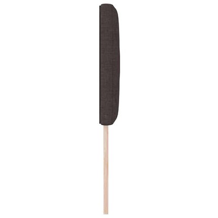 Hovedgærde Mørk Brun 80 cm Stof