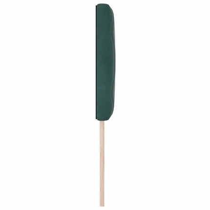 Hovedgærde Mørkegrøn 80 cm Fløjl