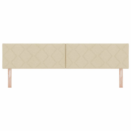 Hovedgærde Creme 200 cm Stof