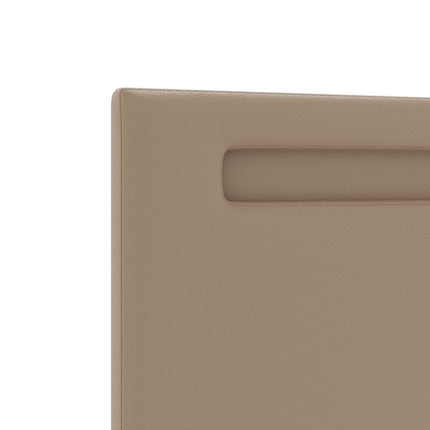 LED sengegavl Cappuccino 180 cm Faux læder