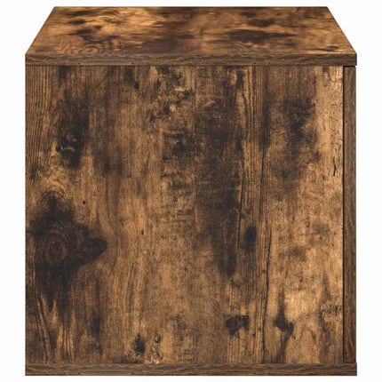 Opbevaringsskab 2 stk. Røget eg 118 x 41 x 40 cm