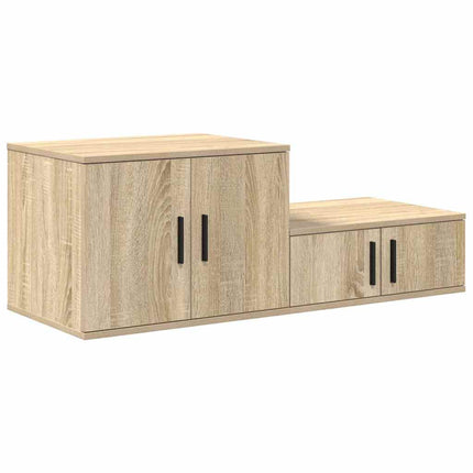 Opbevaringsskab 2 stk. Sonoma eg 108 x 41 x 40 cm