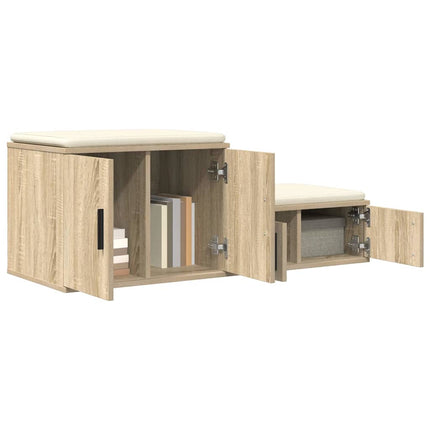 Opbevaringsskab 2 pcs Sonoma eg 103 x 41 x 40 cm