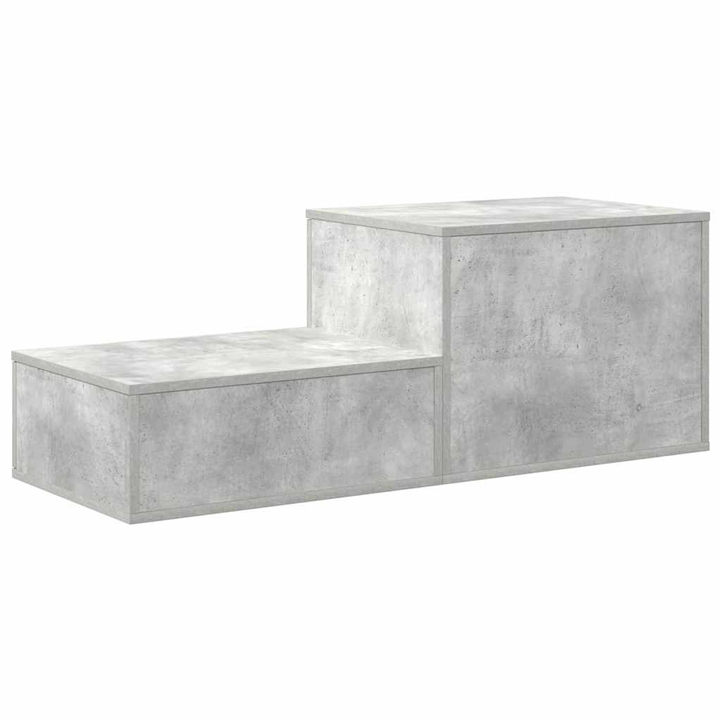 Opbevaringsskab 2 pcs Beton Grå 103 x 41 x 40 cm