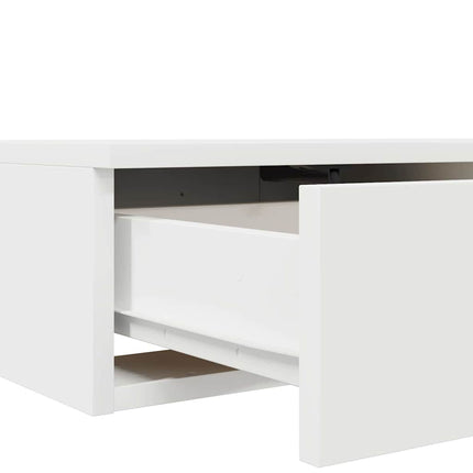 Sengeskuffer Hvid 100 x 36,5 x 16,5 cm Konstrueret træ