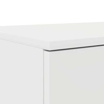 Sengeskuffer Hvid 80 x 36,5 x 16,5 cm Konstrueret træ