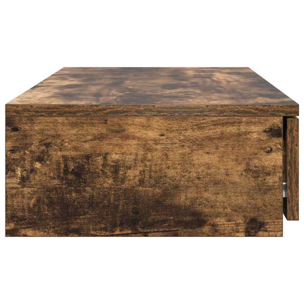 Sengeskuffer Røget eg 90 x 36,5 x 16,5 cm Konstrueret træ