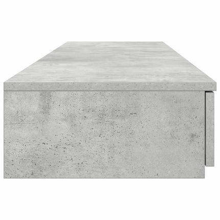 Sengeskuffer Beton Grå 150 x 36,5 x 16,5 cm Konstrueret træ