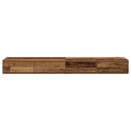 Sengeskuffer Gammelt træ 150 x 36,5 x 16,5 cm Konstrueret træ
