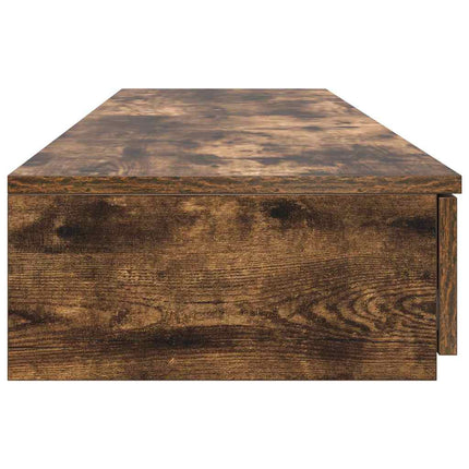 Sengeskuffer Røget eg 160 x 36,5 x 16,5 cm Konstrueret træ