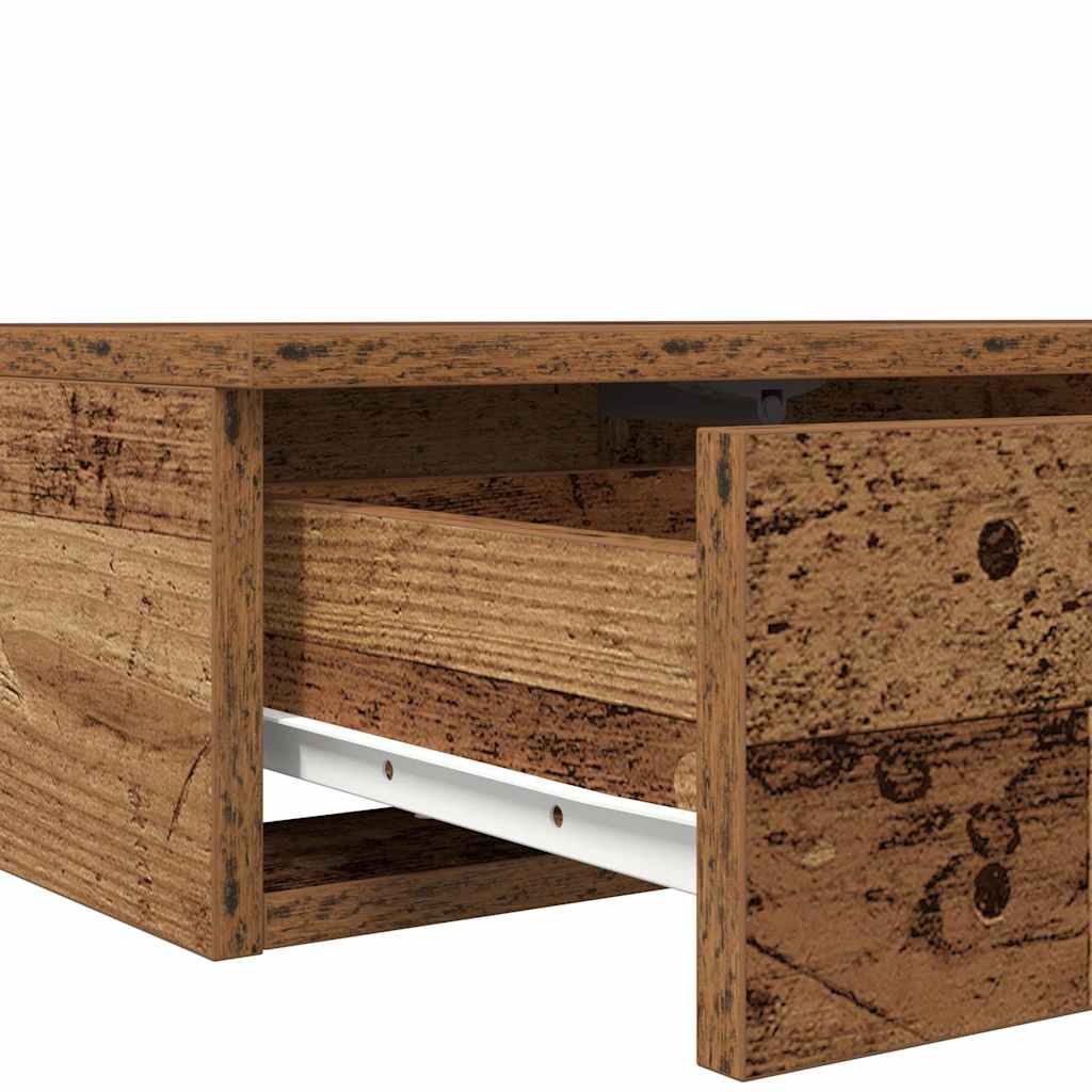 Sengeskuffer Gammelt træ 160 x 36,5 x 16,5 cm Konstrueret træ