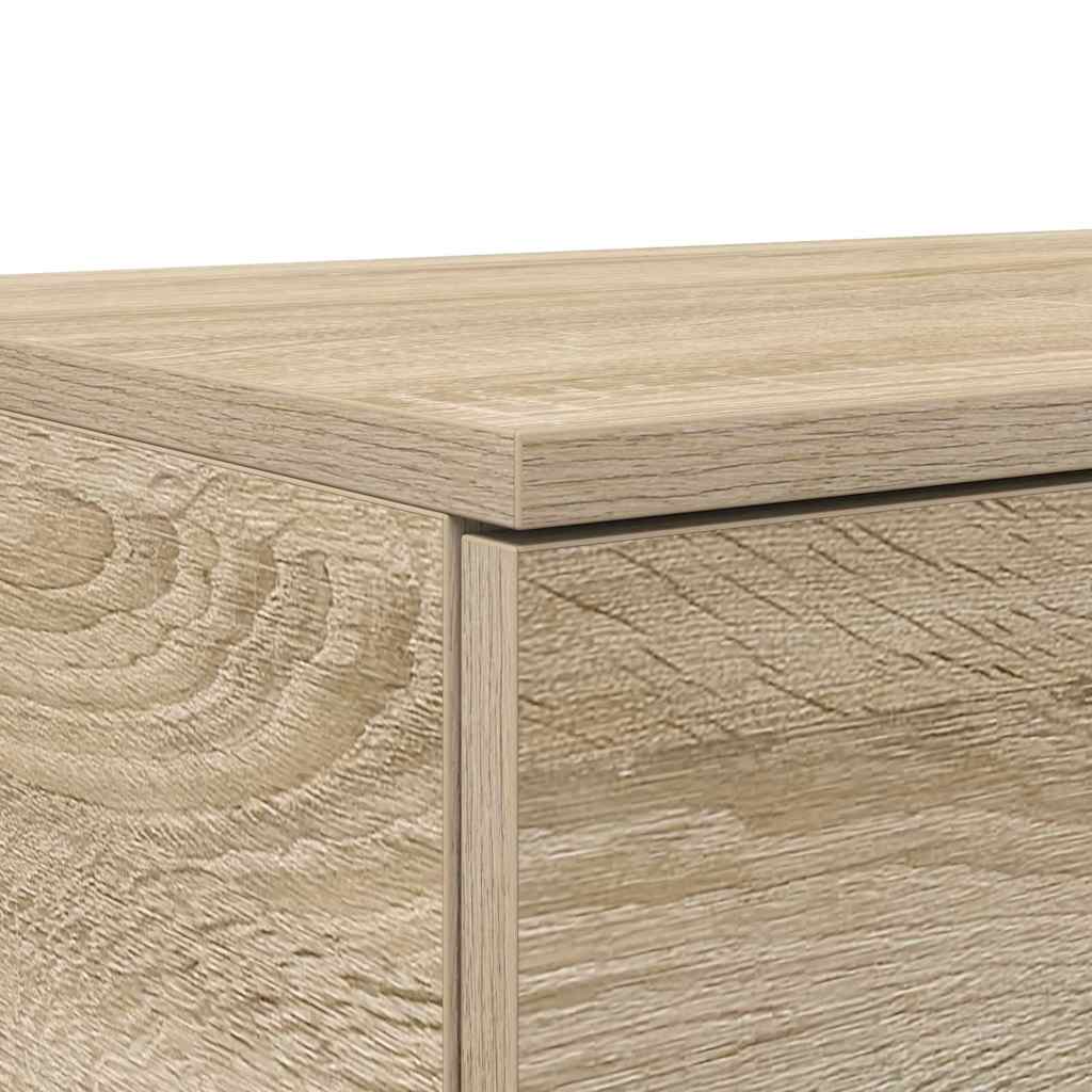 Sengeskuffer Sonoma eg 180 x 36,5 x 16,5 cm Konstrueret træ